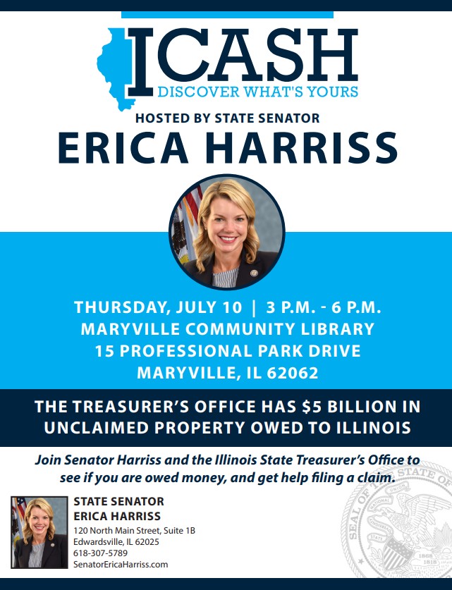 ICASH Hosted by Senator Erica Harriss – Maryville
