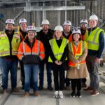 Illinois State Senator Erica Harriss and Representative Amy Elik Visit Collinsville Area Vocational Center Expansion Site to See Progress