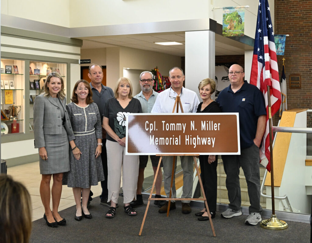 Cpl Tommy Miller Memorial Highway Dedication