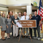 Senator Harriss and Representative Elik Dedicate “Cpl. Tommy N. Miller Memorial Highway” Honoring Fallen Marine and Hometown Hero