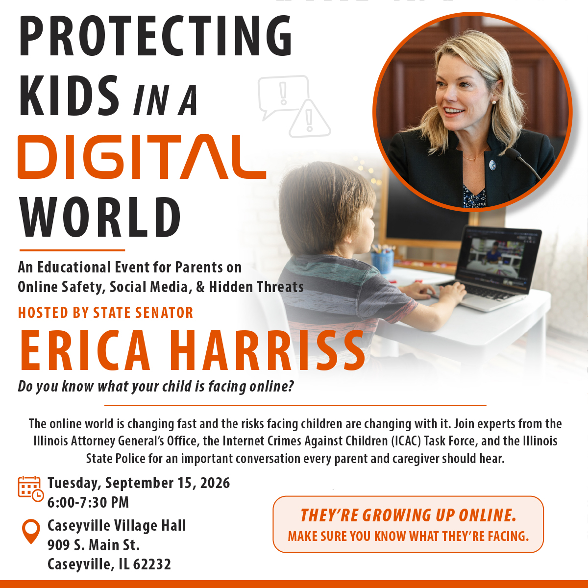 Senator Harriss Presents: Protecting Kids in a Digital World