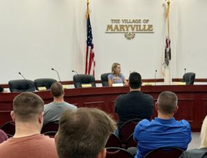 Senator Harriss Speaks at Maryville City Hall